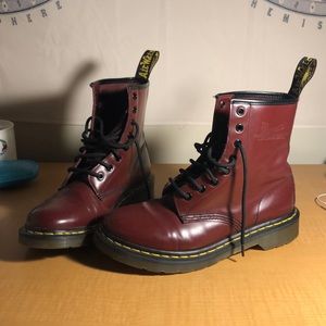 Red Dr. Martens